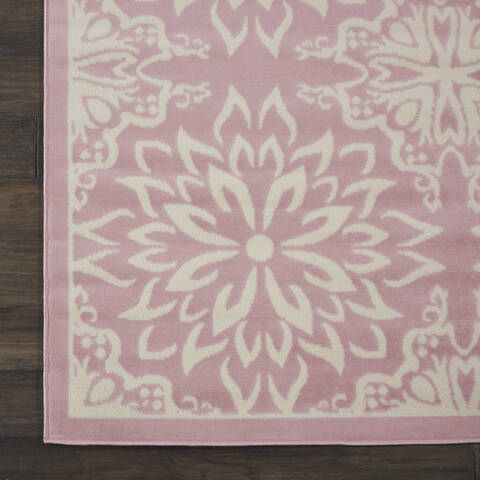 Nourison Jubilant Beige 86 X 120 Area Rug 805-141416 Image 1
