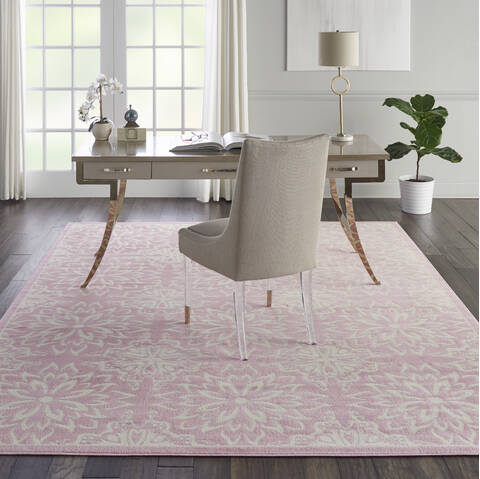Nourison Jubilant Beige 86 X 120 Area Rug 805-141416 Image 3