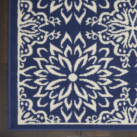 Nourison Jubilant Blue 53 X 73 Area Rug 805-141420 Image 1