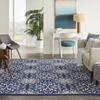 Nourison Jubilant Blue 710 X 910 Area Rug  805-141423 Thumb 3