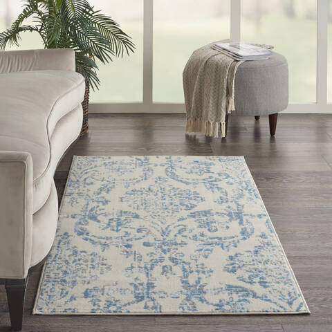 Nourison Jubilant Beige 30 X 50 Area Rug 805-141432 Image 3