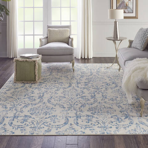 Nourison Jubilant Beige 70 X 100 Area Rug 805-141433 Image 3