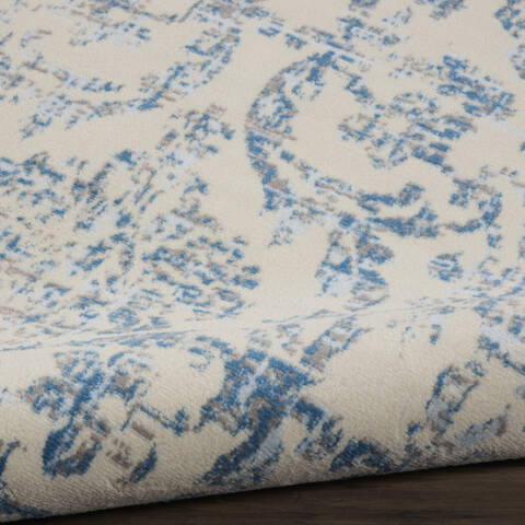Nourison Jubilant Beige Round 80 X 80 Area Rug 805-141434 Image 2