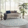 Nourison Jubilant Beige Round 80 X 80 Area Rug 805-141434 Thumb 5