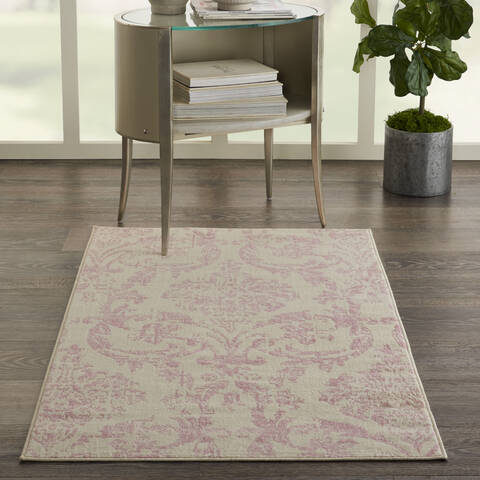 Nourison Jubilant Beige 30 X 50 Area Rug 805-141437 Image 3