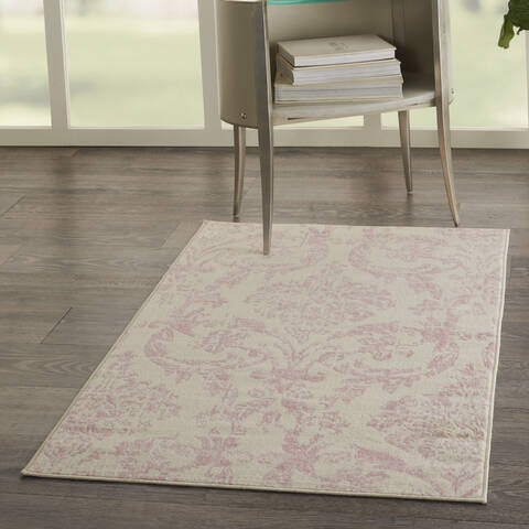 Nourison Jubilant Beige 30 X 50 Area Rug 805-141437 Image 5
