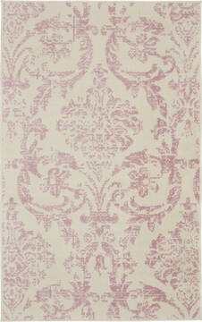 Nourison Jubilant Beige Rectangle 3x5 ft Polypropylene Carpet 141437