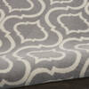 Nourison Jubilant Grey Round 80 X 80 Area Rug 805-141452 Thumb 2