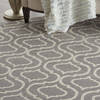 Nourison Jubilant Grey Round 80 X 80 Area Rug 805-141452 Thumb 4
