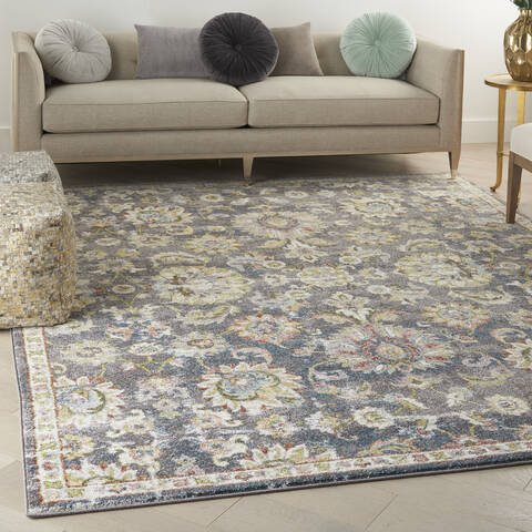 Nourison Juniper Grey 710 X 910 Area Rug 805-141461 Image 3