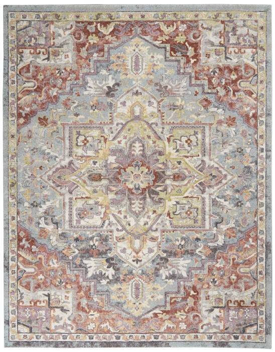 Nourison Juniper Blue 90 X 120 Area Rug 805-141466 Image 0