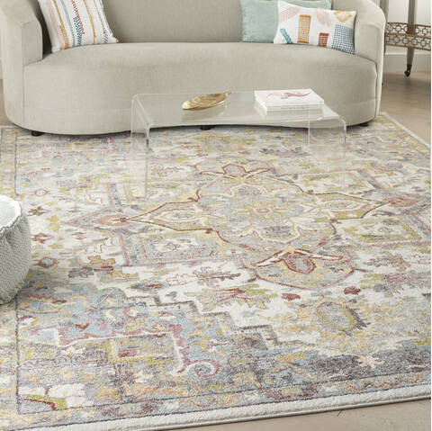 Nourison Juniper Beige 710 X 910 Area Rug 805-141469 Image 3