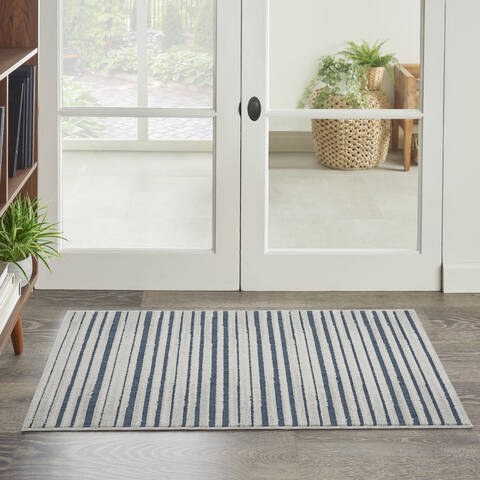 Nourison Key Largo Blue 22 X 39 Area Rug 805-141472 Image 3