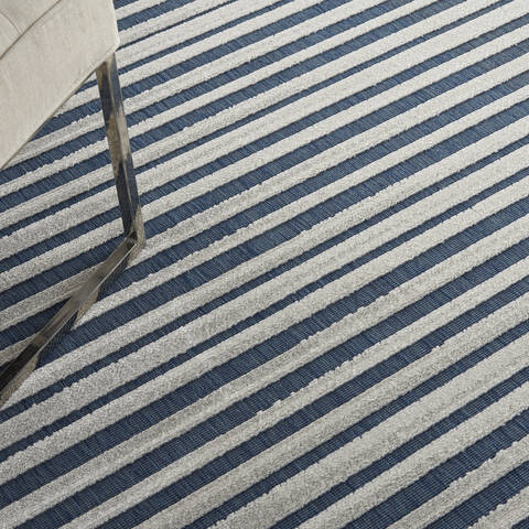 Nourison Key Largo Blue 810 X 1110 Area Rug 805-141475 Image 4