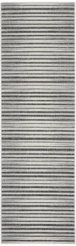 Nourison Key Largo Grey Runner 10 to 12 ft Polypropylene Carpet 141476