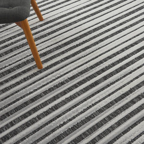 Nourison Key Largo Grey 710 X 910 Area Rug 805-141479 Image 4