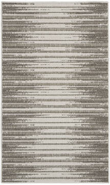 Nourison Key Largo Grey Rectangle 2x4 ft Polypropylene Carpet 141482