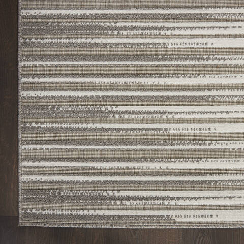 Nourison Key Largo Grey 810 X 1110 Area Rug 805-141485 Image 1
