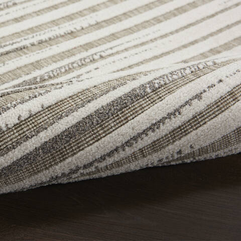Nourison Key Largo Grey 810 X 1110 Area Rug 805-141485 Image 2