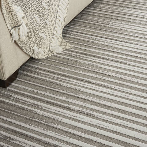 Nourison Key Largo Grey 810 X 1110 Area Rug 805-141485 Image 4