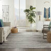 Nourison Key Largo Grey 810 X 1110 Area Rug 805-141485 Thumb 3