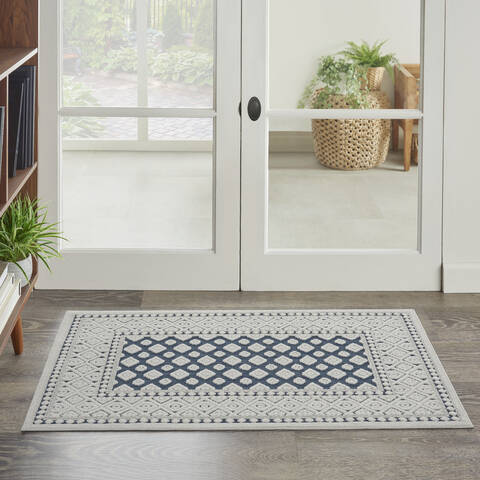 Nourison Key Largo Blue 22 X 39 Area Rug 805-141487 Image 3