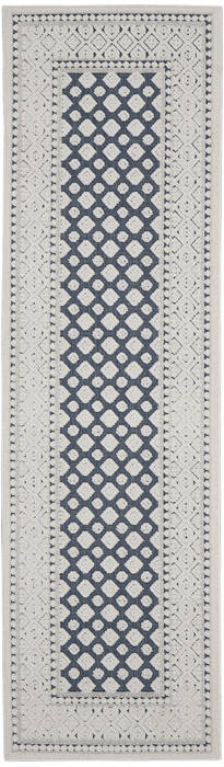 Nourison Key Largo Blue Runner 22 X 76 Area Rug 805-141488 Image 0