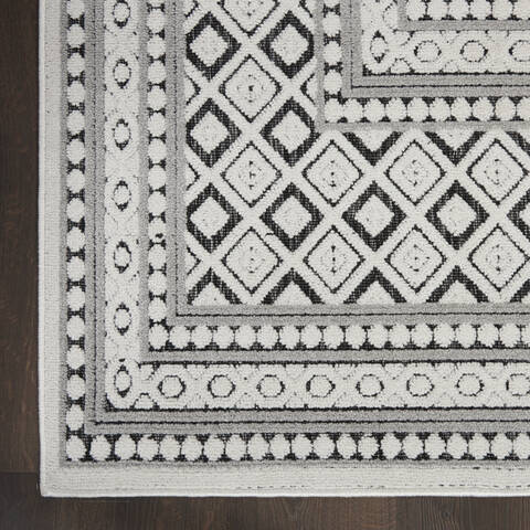 Nourison Key Largo Grey Runner 22 X 100 Area Rug 805-141491 Image 1