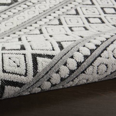 Nourison Key Largo Grey Runner 22 X 100 Area Rug 805-141491 Image 2