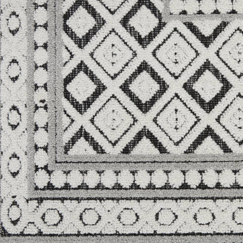 Nourison Key Largo Grey Runner 22 X 100 Area Rug 805-141491 Image 4