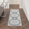 Nourison Key Largo Blue Runner 22 X 100 Area Rug  805-141501 Thumb 3