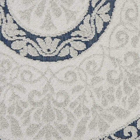 Nourison Key Largo Blue 810 X 1110 Area Rug 805-141505 Image 5