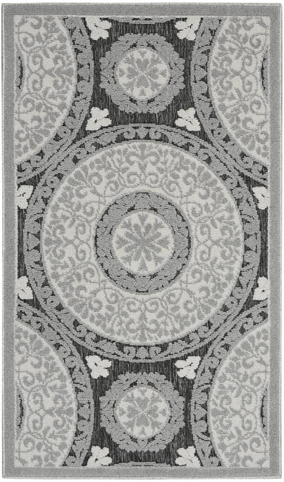 Nourison Key Largo Grey 22 X 39 Area Rug 805-141507 Image 0