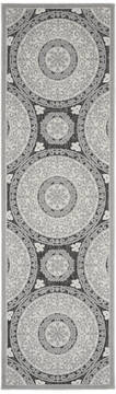 Nourison Key Largo Grey Runner 2'2" X 7'6" Area Rug  805-141508