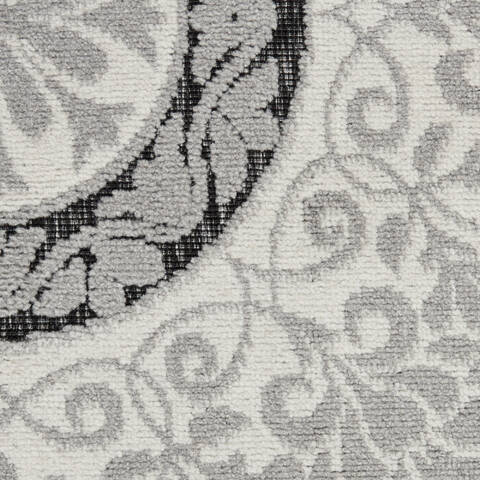 Nourison Key Largo Grey 810 X 1110 Area Rug 805-141510 Image 5