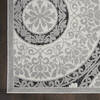 Nourison Key Largo Grey 810 X 1110 Area Rug 805-141510 Thumb 1