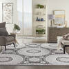 Nourison Key Largo Grey 810 X 1110 Area Rug 805-141510 Thumb 3