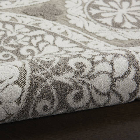 Nourison Key Largo Grey 810 X 1110 Area Rug 805-141514 Image 2