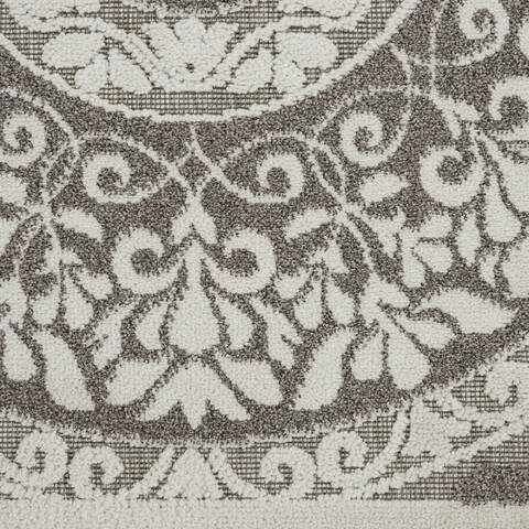 Nourison Key Largo Grey 810 X 1110 Area Rug 805-141514 Image 5