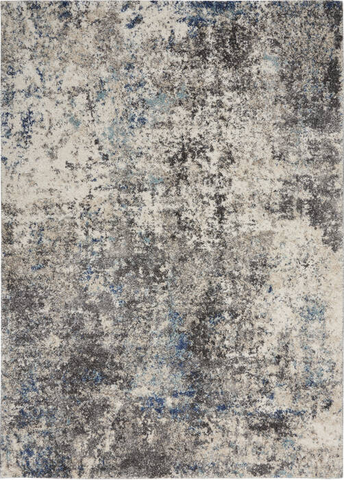 Nourison KI60 Ivory Shore Grey 53 X 73 Area Rug 805-141526 Image 0