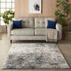 Nourison KI60 Ivory Shore Grey 53 X 73 Area Rug 805-141526 Thumb 3