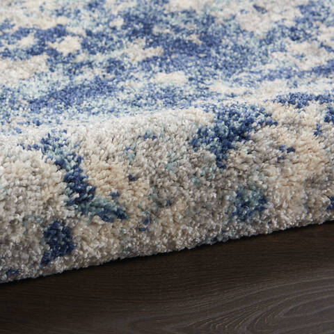 Nourison KI60 Ivory Shore Beige Runner 22 X 76 Area Rug 805-141529 Image 2