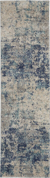 Nourison KI60 Ivory Shore Beige Runner 22 X 76 Area Rug 805-141529 Image 0