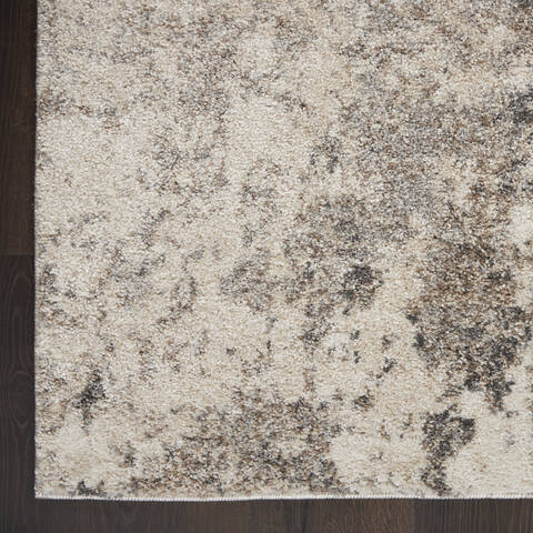 Nourison KI60 Ivory Shore Beige 53 X 73 Area Rug 805-141534 Image 1