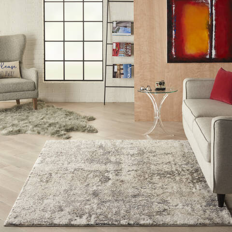 Nourison KI60 Ivory Shore Beige 53 X 73 Area Rug 805-141534 Image 3