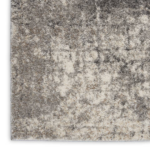 Nourison KI60 Ivory Shore Beige Runner 22 X 76 Area Rug 805-141537 Image 3