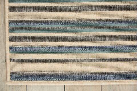 Nourison Lido Blue 53 X 75 Area Rug 805-141541 Image 1