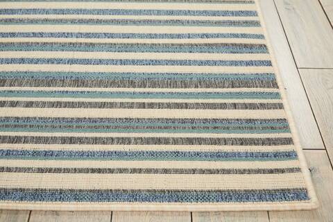 Nourison Lido Blue 53 X 75 Area Rug 805-141541 Image 4