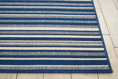 Nourison Lido Blue 53 X 75 Area Rug 805-141542 Image 4