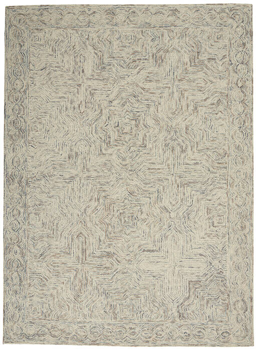 Nourison Linked Blue 39 X 59 Area Rug 805-141548 Image 0